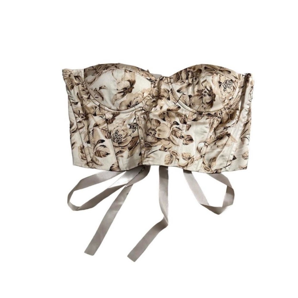 Royal Bustier Top